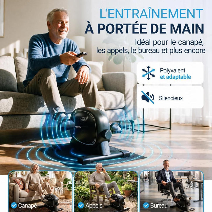 Pédalier d'appartement Sportivo