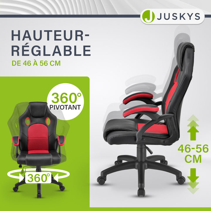 Chaise de bureau Racing Montréal