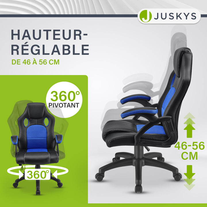 Chaise de bureau Racing Montréal