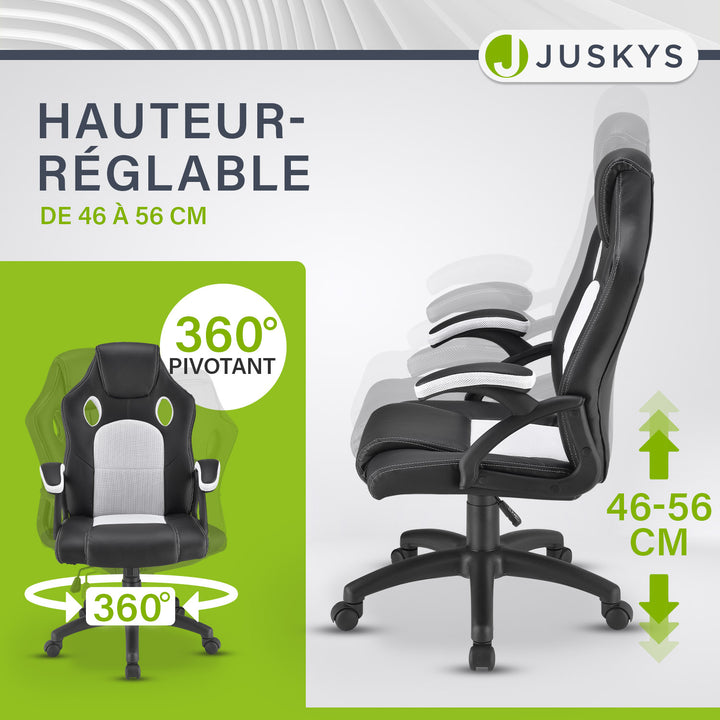 Chaise de bureau Racing Montréal