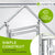 Enclos de plein air HLS25T pour poulets