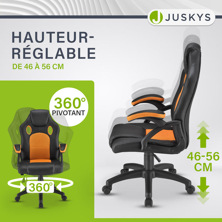 Chaise de bureau Racing Montréal