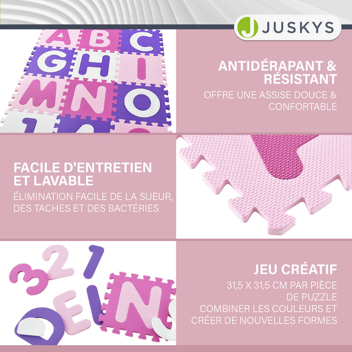 Tapis puzzle pour bébés et enfants