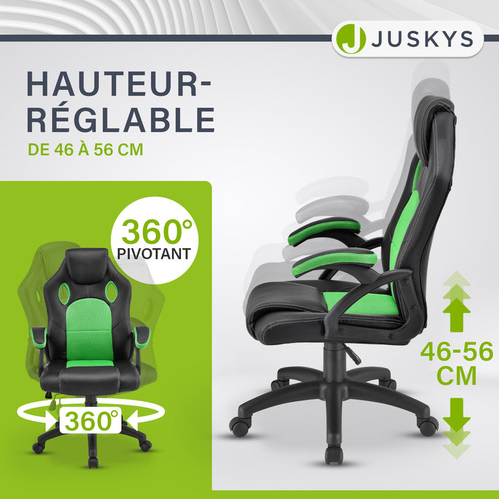 Chaise de bureau Racing Montréal