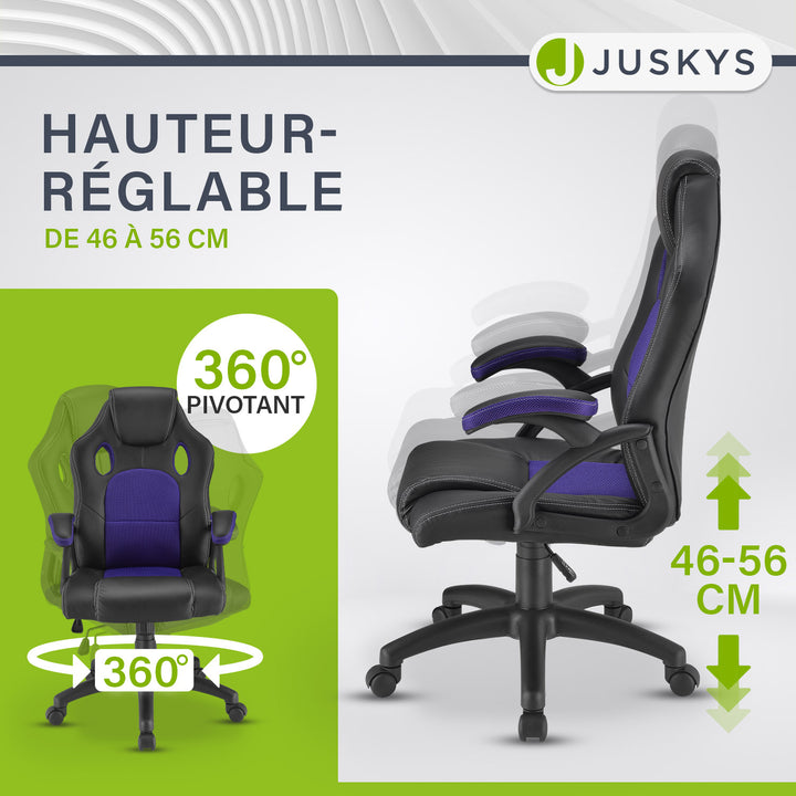 Chaise de bureau Racing Montréal