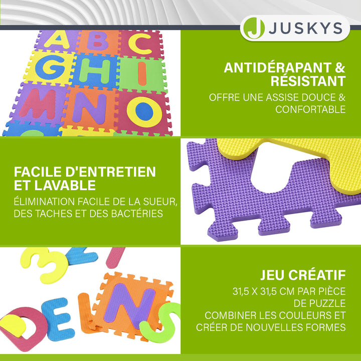 Tapis puzzle pour bébés et enfants