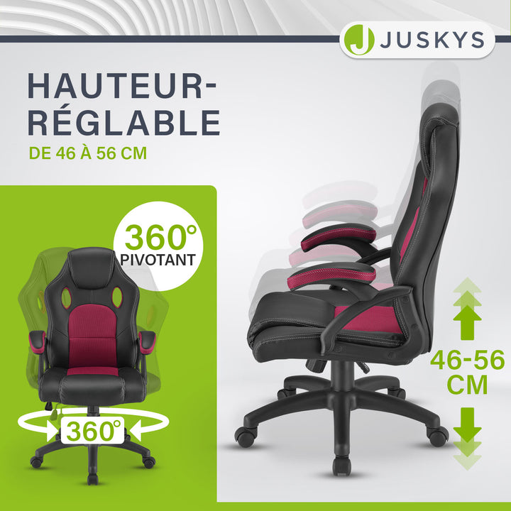Chaise de bureau Racing Montréal