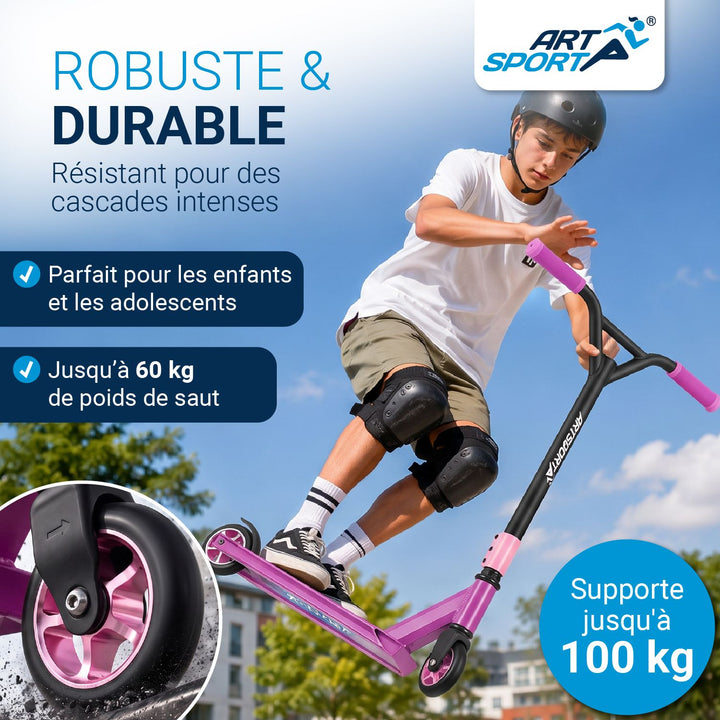 Trottinette freestyle enfant