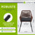 Chaises de jardin en corde Kastos