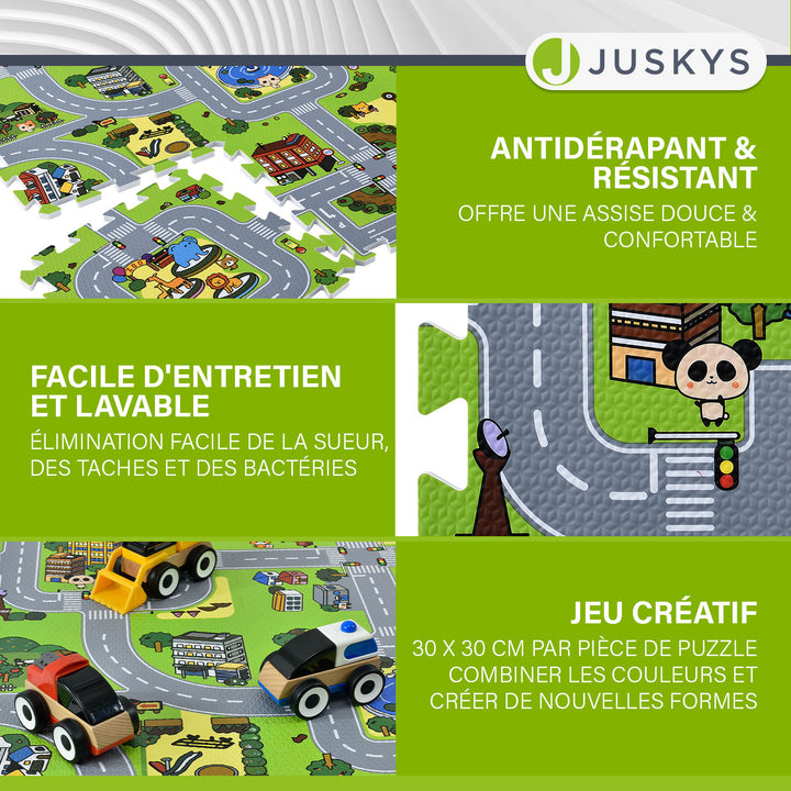 Tapis puzzle pour bébés et enfants