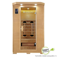 Cabine infrarouge Oslo avec radiateur à spectre complet