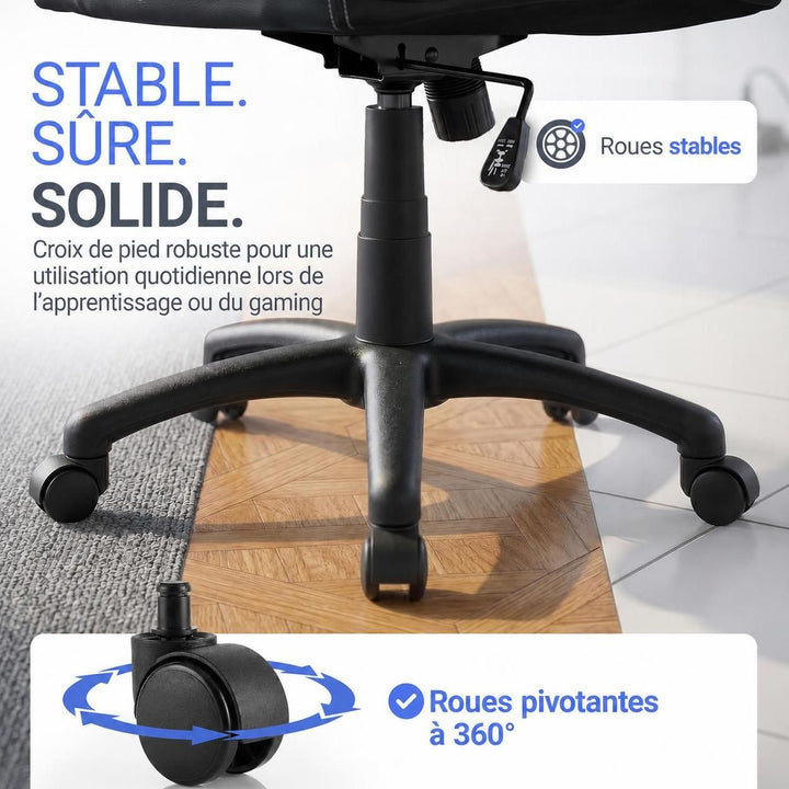 Chaise de bureau Racing Montréal