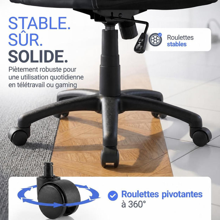 Chaise de bureau Racing Montréal