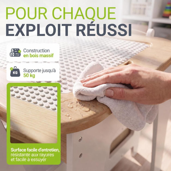 Table et chaises enfant Milou