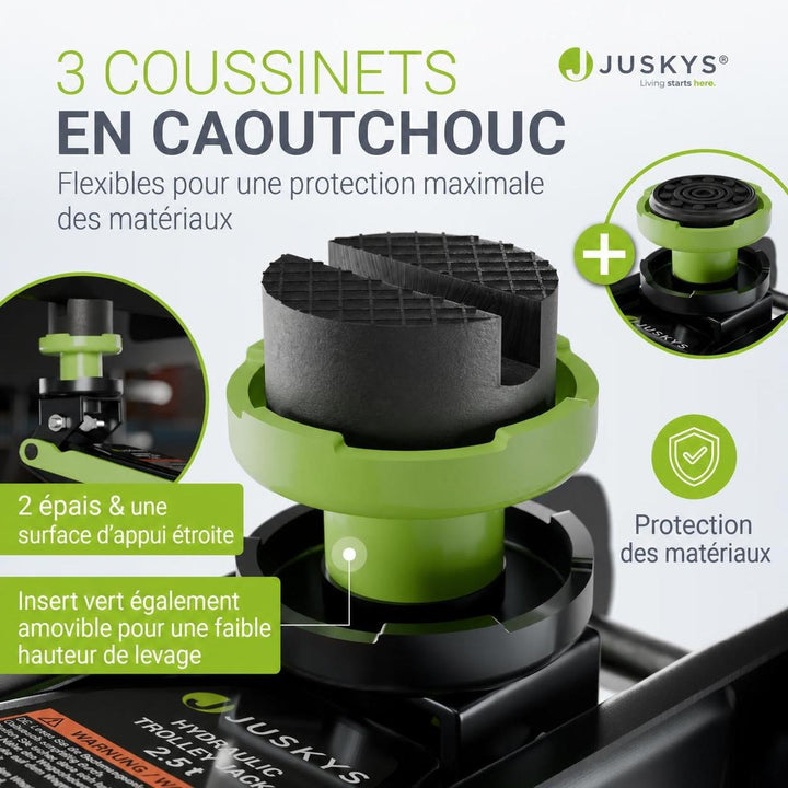 Cric de voiture hydraulique 2,5 t