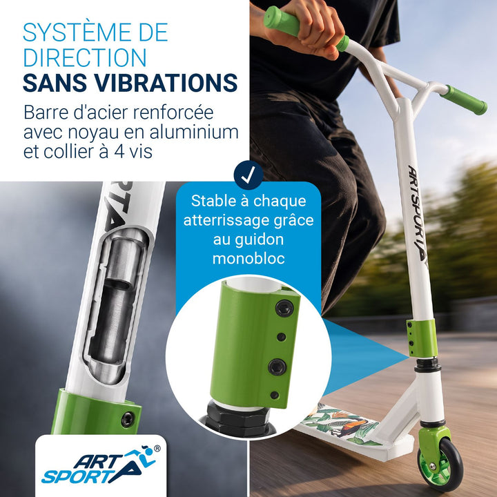 Trottinette freestyle enfant