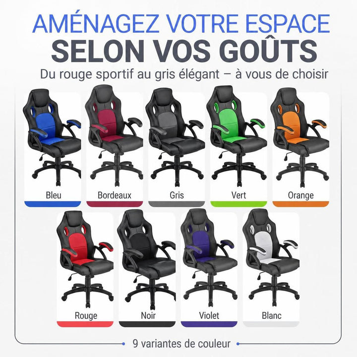 Chaise de bureau Racing Montréal