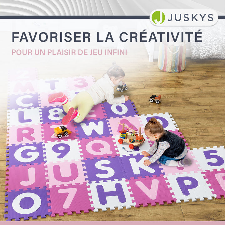 Tapis puzzle pour bébés et enfants