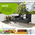 Banc en polyrotin Monaco