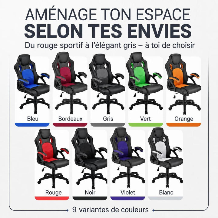Chaise de bureau Racing Montréal