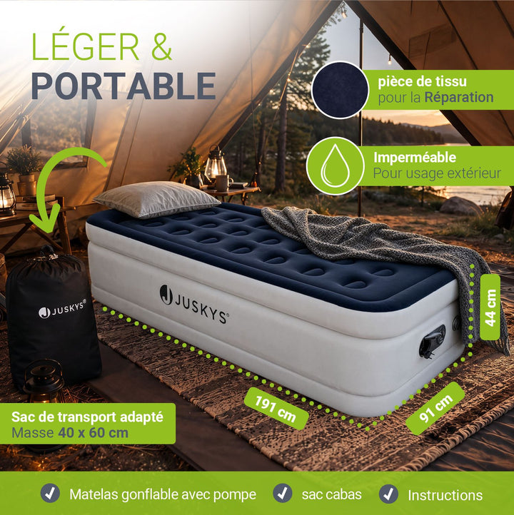 Matelas pneumatique autogonflant Sapri