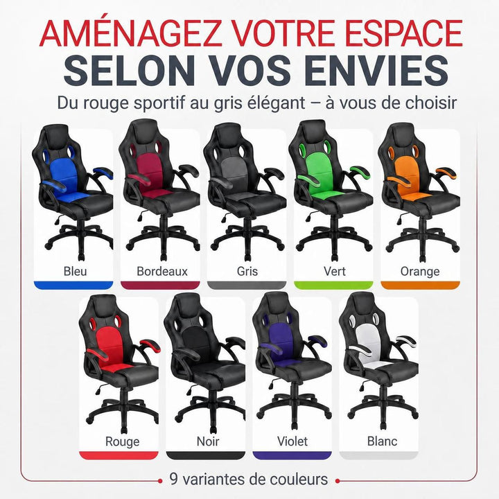 Chaise de bureau Racing Montréal