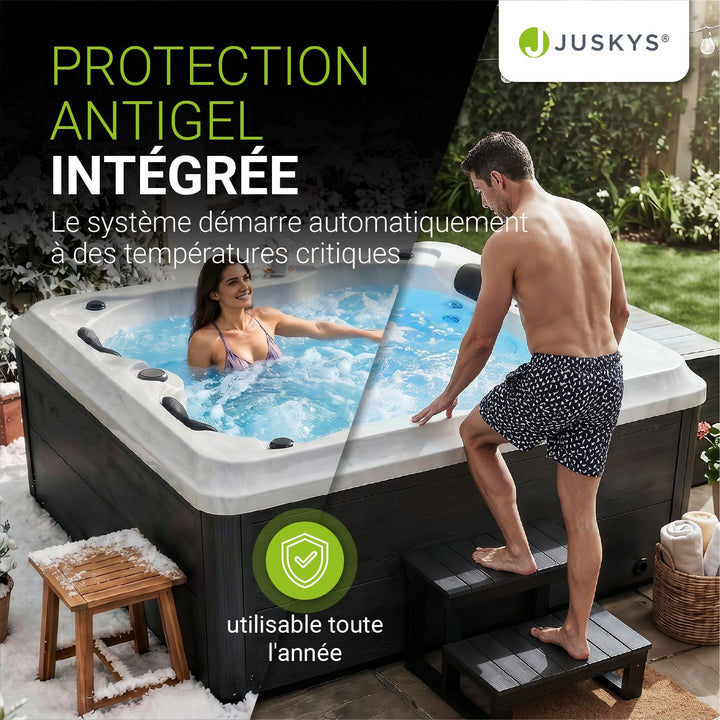Oasis de bain à remous extérieur