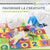 Tapis puzzle pour bébés et enfants