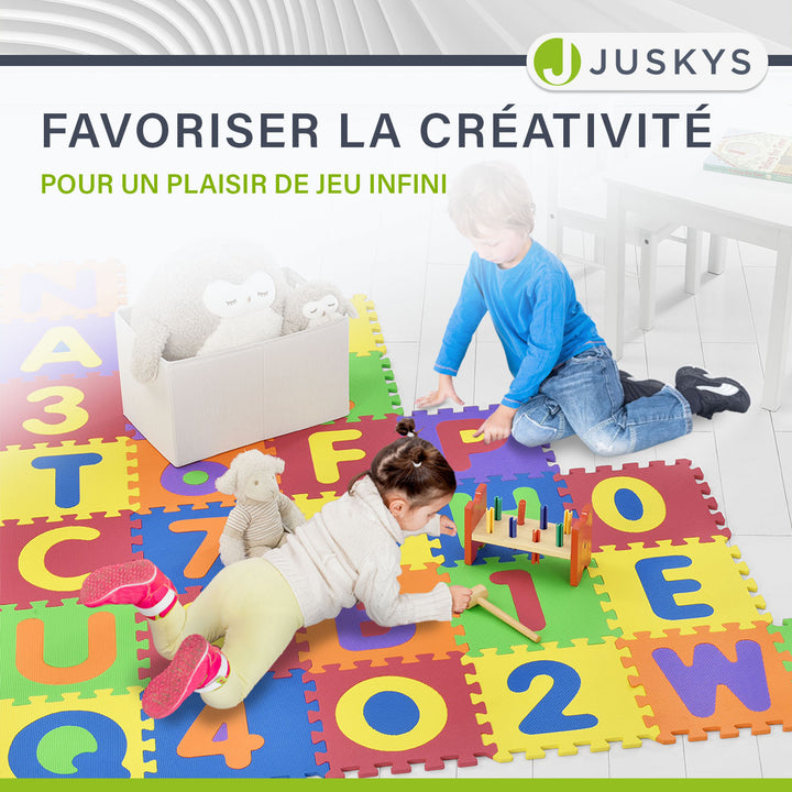 Tapis puzzle pour bébés et enfants