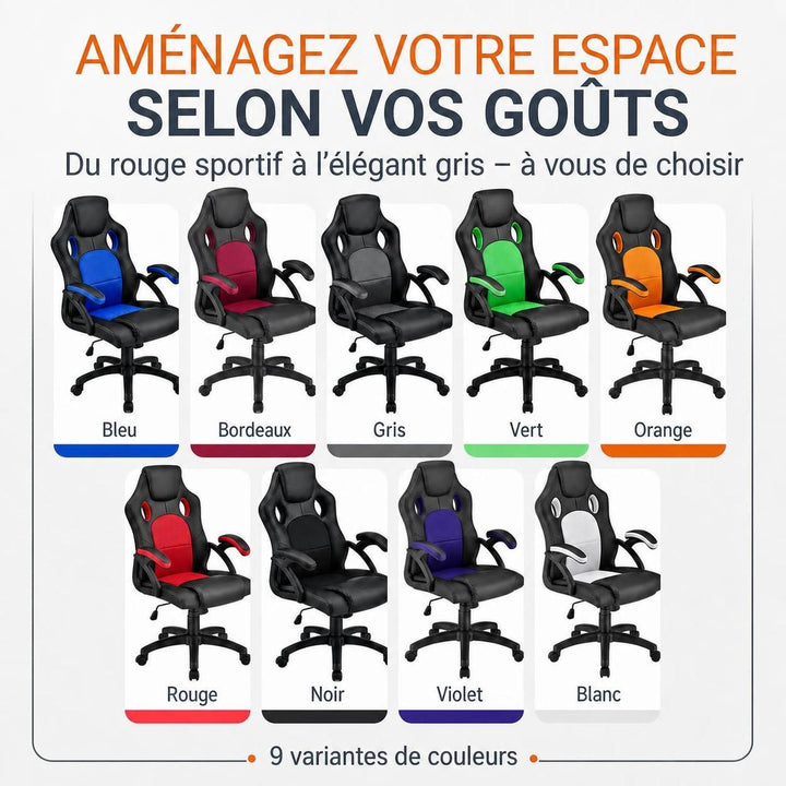 Chaise de bureau Racing Montréal