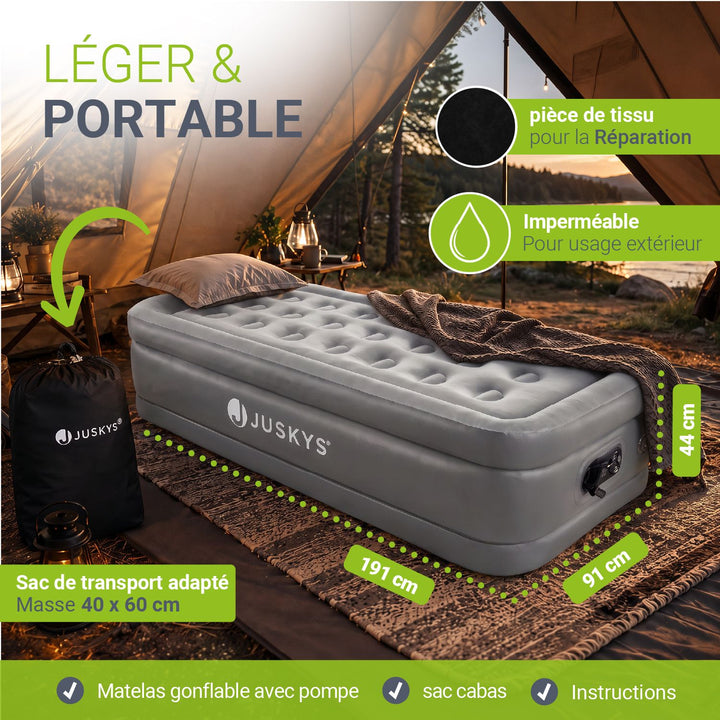 Matelas pneumatique autogonflant Sapri