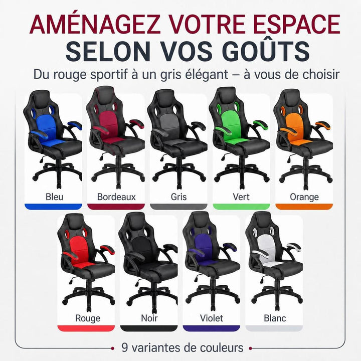 Chaise de bureau Racing Montréal