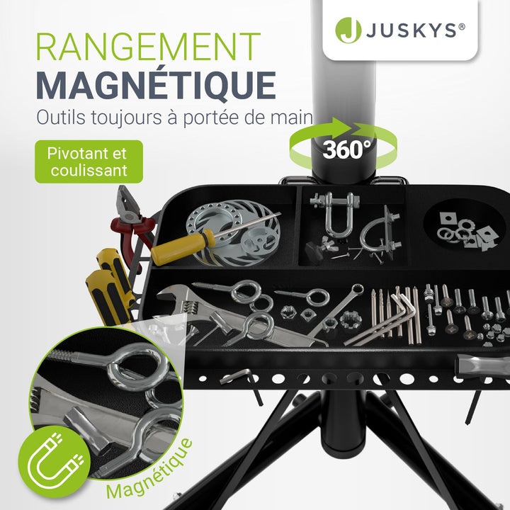 Support de réparation de vélo pliable