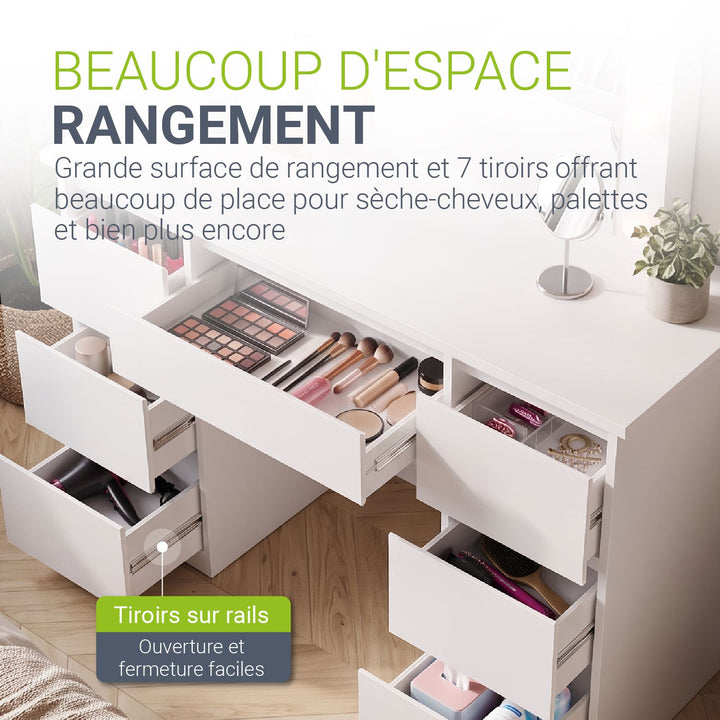 Coiffeuse avec miroir Talea
