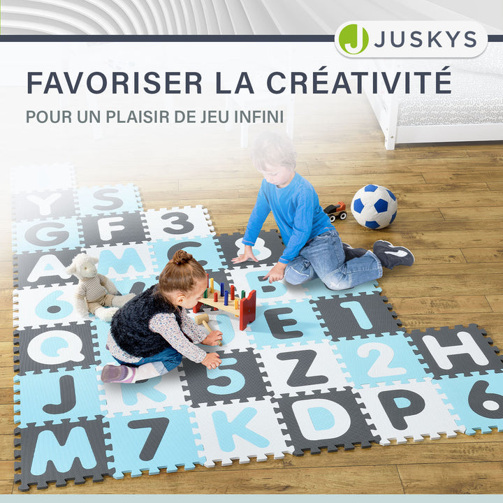 Tapis puzzle pour bébés et enfants