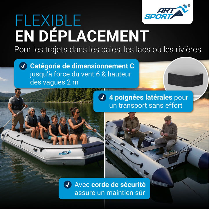 Bateau pneumatique 3,80 m