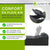 Chaise longue pliable en polyrotin Lamia