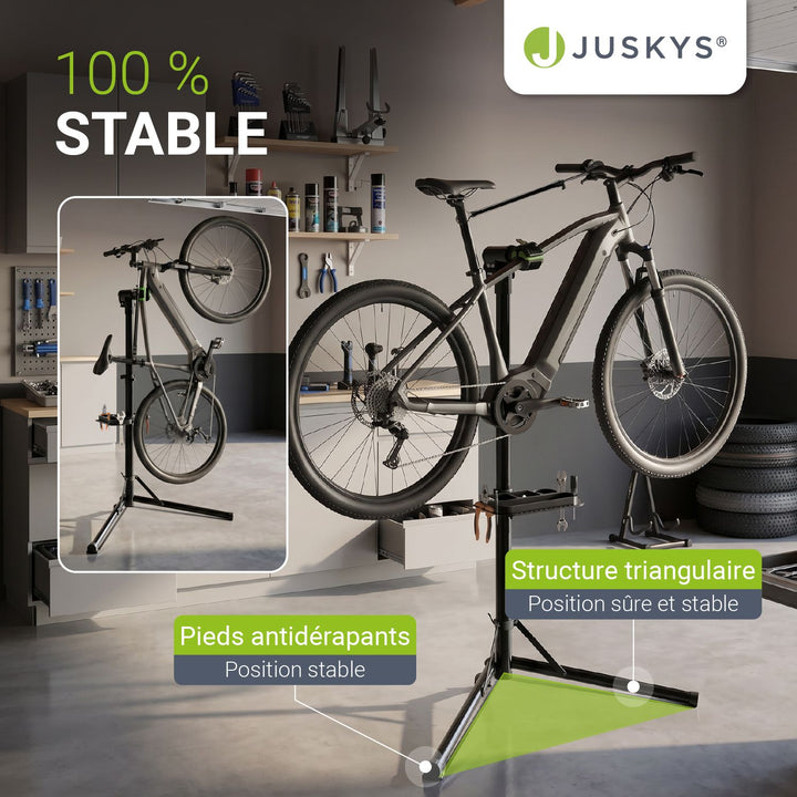 Support de réparation de vélo pliable