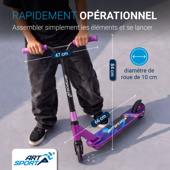 Trottinette freestyle enfant