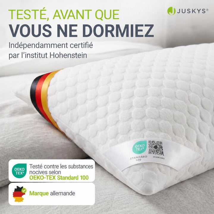 Oreillers à mémoire de forme