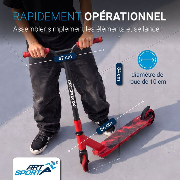 Trottinette freestyle enfant