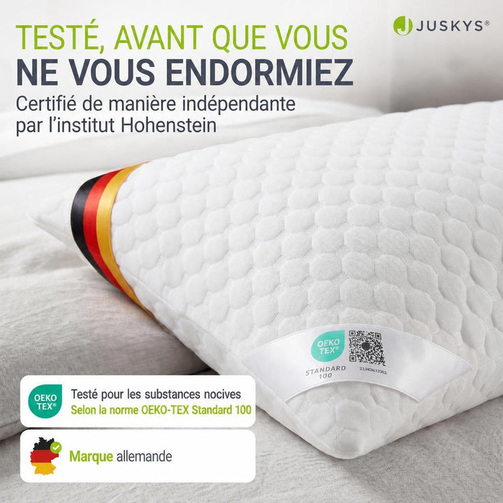 Oreillers à mémoire de forme
