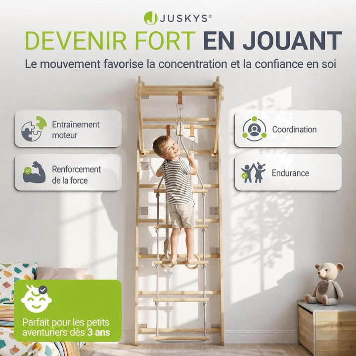 Espalier enfant en bois