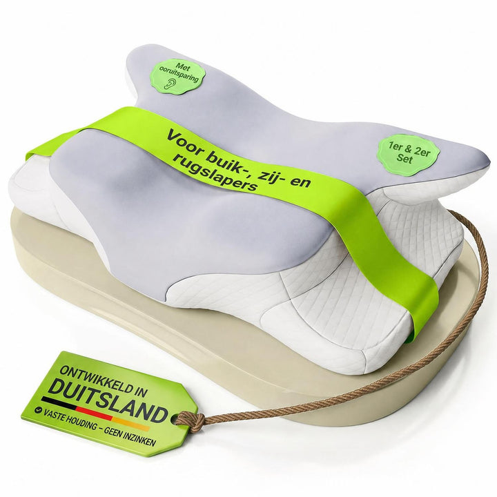 Oreiller cervical orthopédique en mousse à mémoire de forme