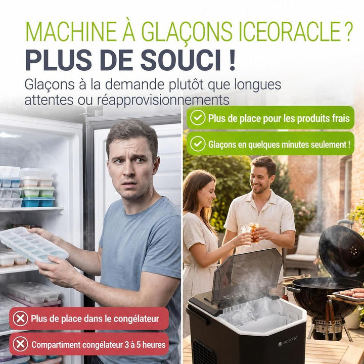 Machine à glaçons autonettoyante IceOracle