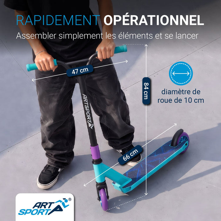 Trottinette freestyle enfant