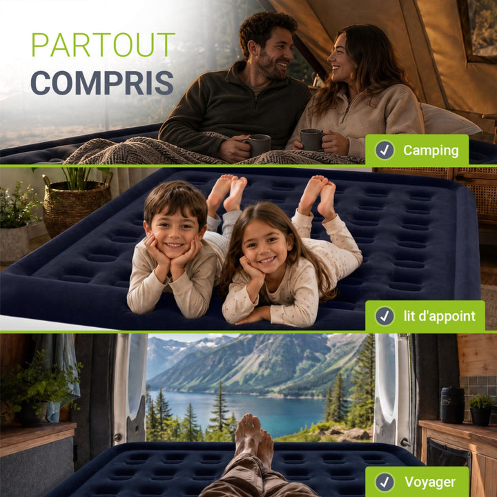 Matelas pneumatique autogonflant Sapri