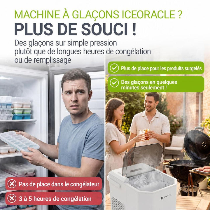 Machine à glaçons autonettoyante IceOracle