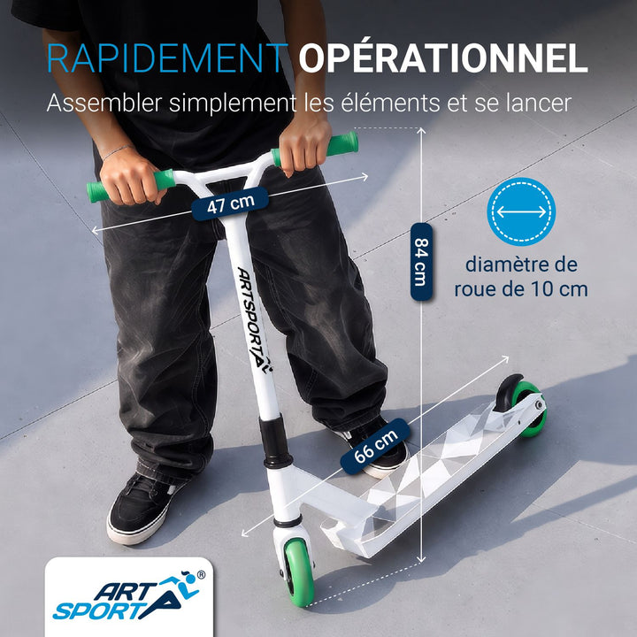 Trottinette freestyle enfant