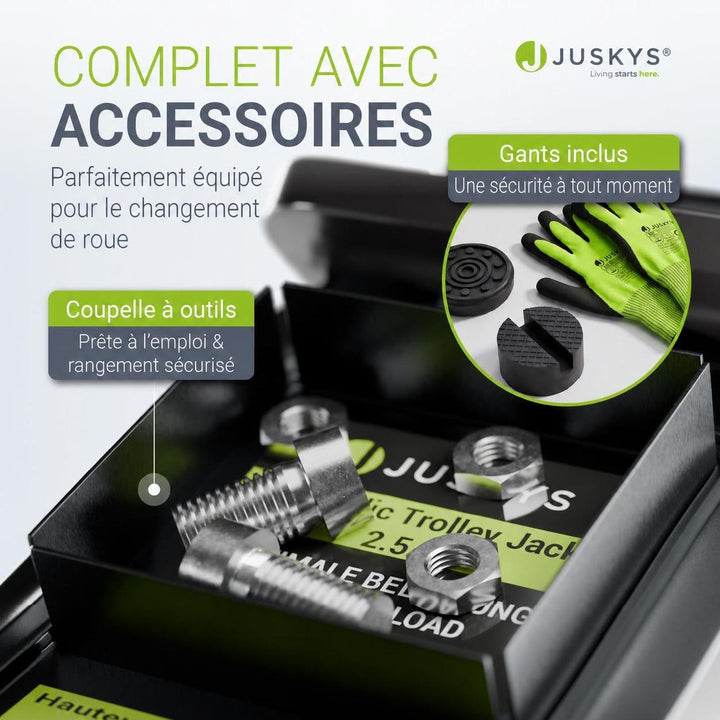 Cric de voiture hydraulique 2,5 t